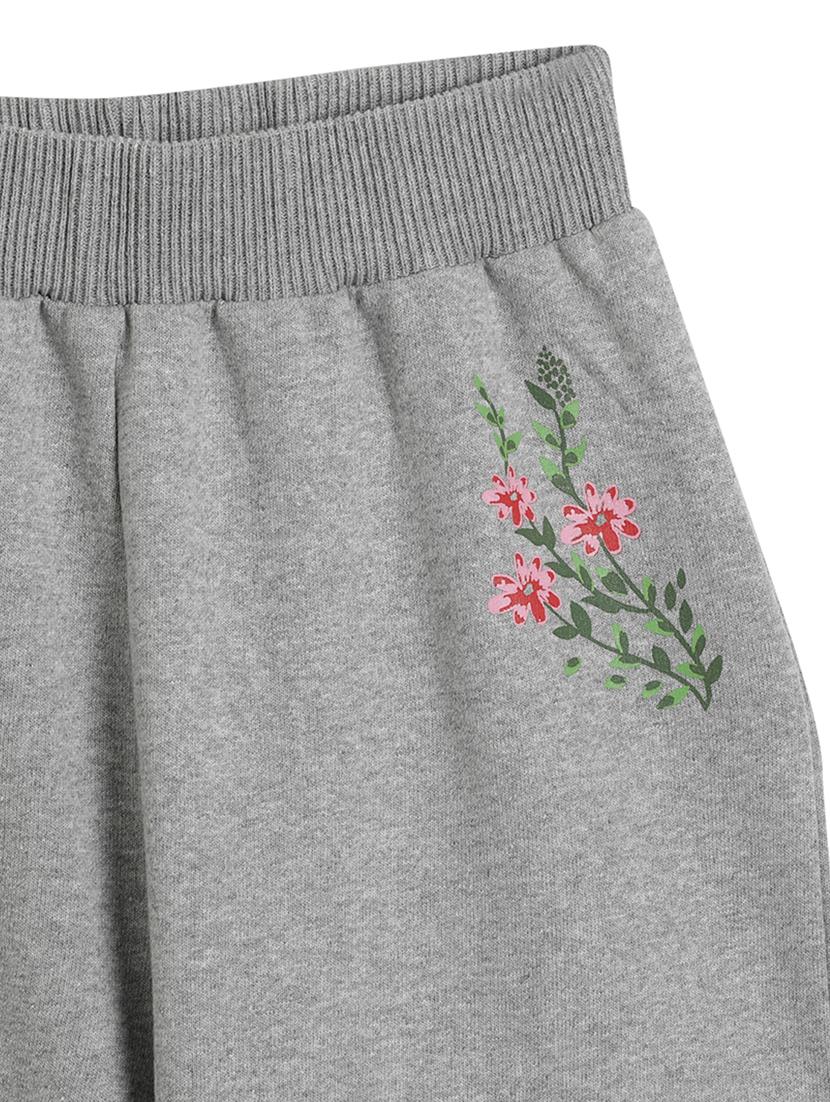 grey cotton blend jogger trouser - 17173209 - Zoom Image - 3