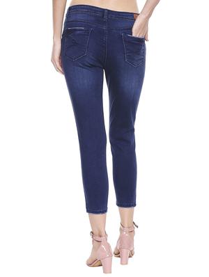 mid rise cropped jeans - 17173391 - Standard Image - 3