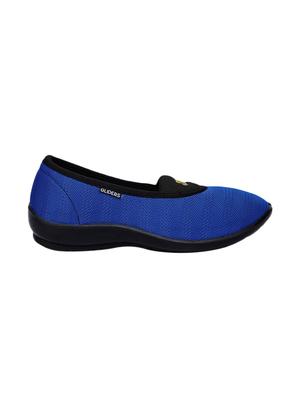 blue slip on ballerinas - 17173670 - Standard Image - 2