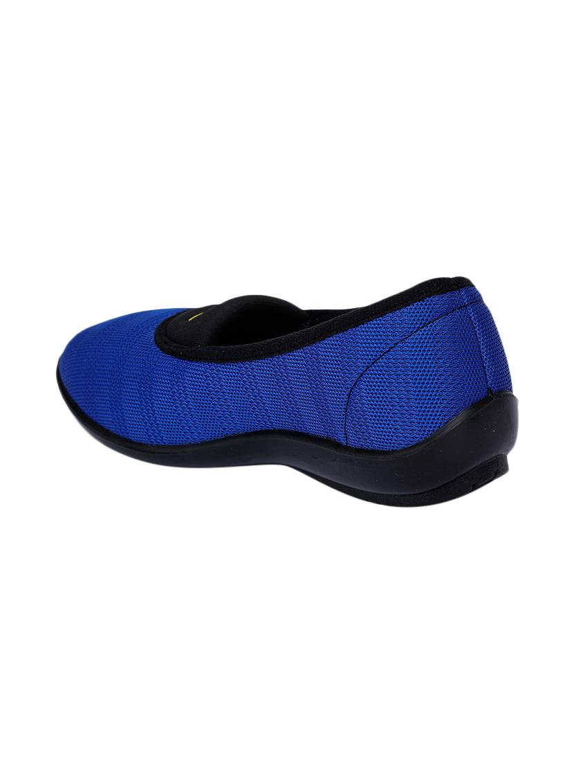 blue slip on ballerinas - 17173670 - Zoom Image - 3
