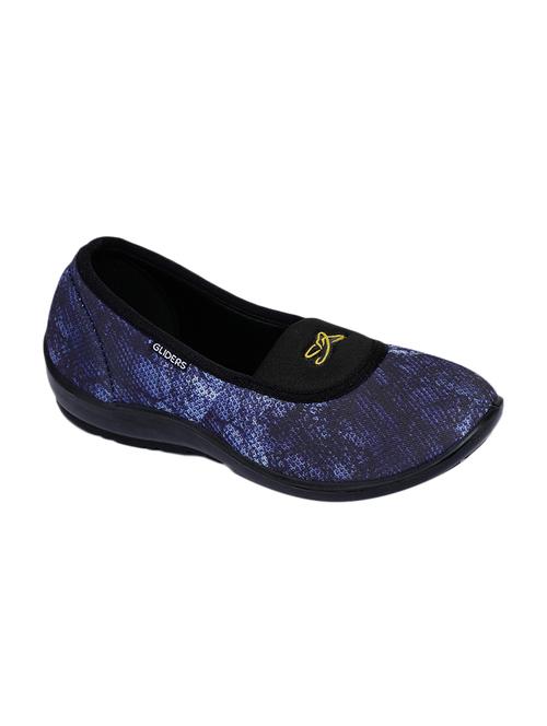 navy slip on ballerinas - 17173676 - Standard Image - 1