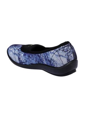navy slip on ballerinas - 17173676 - Standard Image - 3
