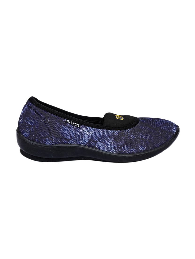 navy slip on ballerinas - 17173676 - Zoom Image - 2