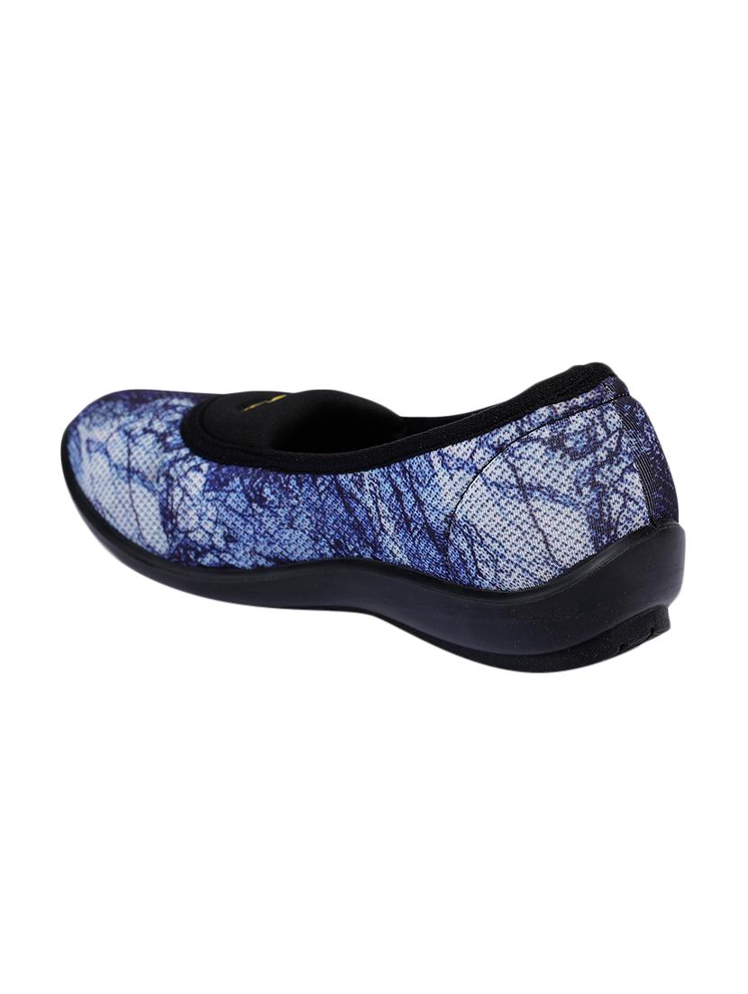 navy slip on ballerinas - 17173676 - Zoom Image - 3