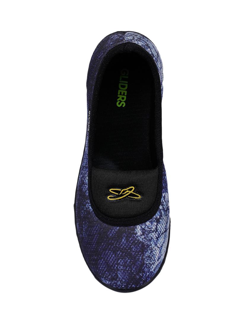 navy slip on ballerinas - 17173676 - Zoom Image - 4