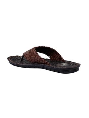 brown slip on slippers - 17173698 - Standard Image - 3