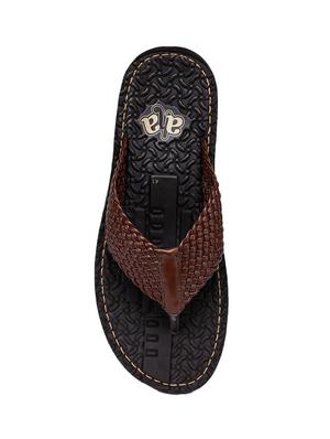 brown slip on slippers - 17173698 - Standard Image - 4
