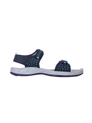 navy pu slip on sandals - 17173712 - Standard Image - 2