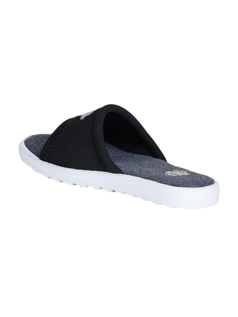 black fabric slippers flip flops - 17173726 - Zoom Image - 3