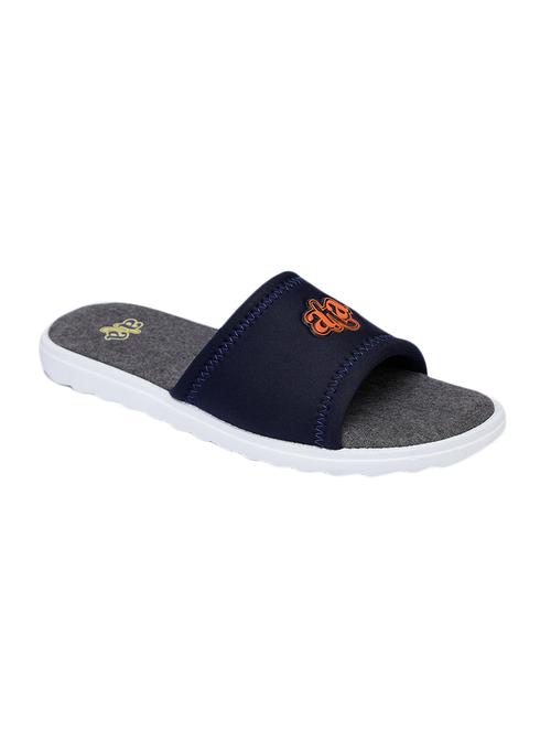 blue fabric slippers flip flops - 17173728 - Standard Image - 1