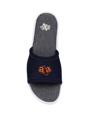 blue fabric slippers flip flops - 17173728 - Standard Image - 4