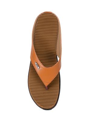 tan pu slippers flip flops - 17173736 - Standard Image - 4