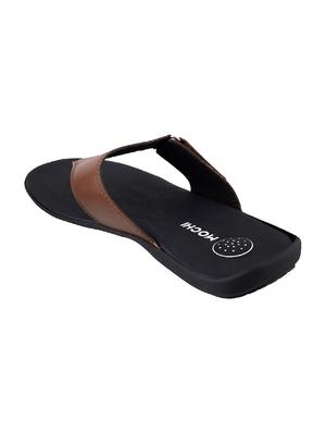 brown leather flip flops - 17174024 - Standard Image - 2