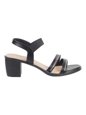 black back strap sandals - 17174427 - Standard Image - 2