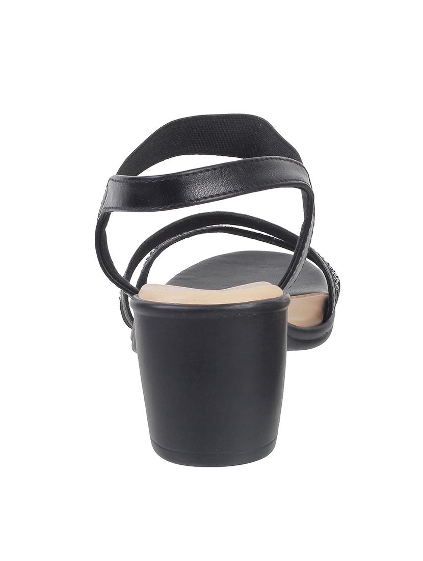 black back strap sandals - 17174427 - Zoom Image - 3