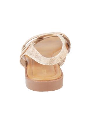 beige back strap sandals - 17174566 - Standard Image - 2