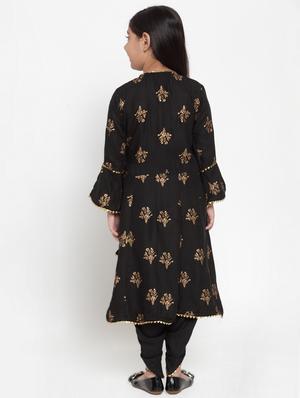 black rayon suit set - 17174992 - Standard Image - 3