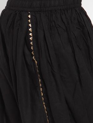 black rayon suit set - 17174992 - Standard Image - 4