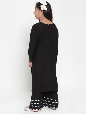 black rayon suit set - 17174996 - Standard Image - 3