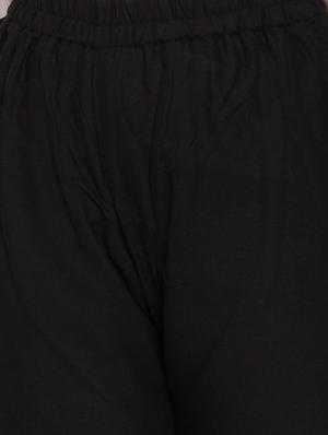 black rayon suit set - 17174996 - Standard Image - 5
