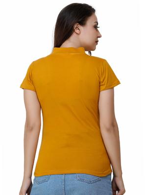 mock neck solid tee - 17175019 - Standard Image - 3