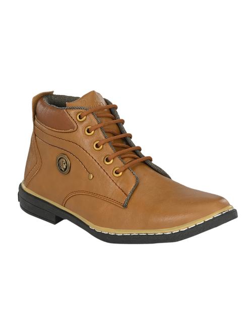 tan high ankle boots - 17175040 - Standard Image - 1