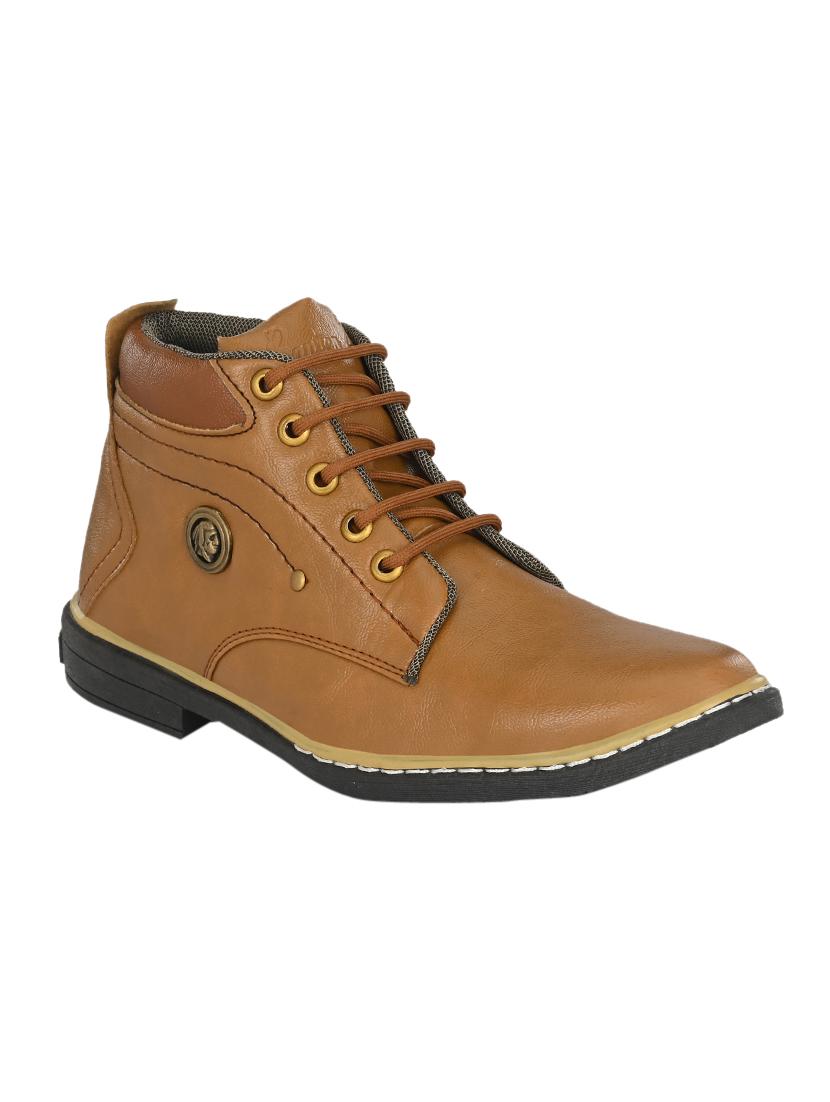 tan high ankle boots - 17175040 - Zoom Image - 1