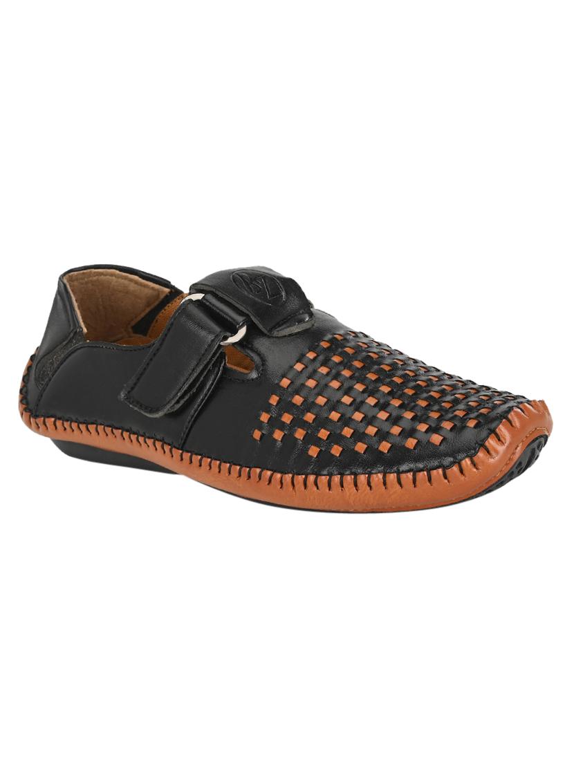black slip on sandals - 17175053 - Zoom Image - 1