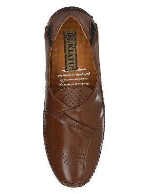 brown slip on loafers - 17175055 - Standard Image - 4