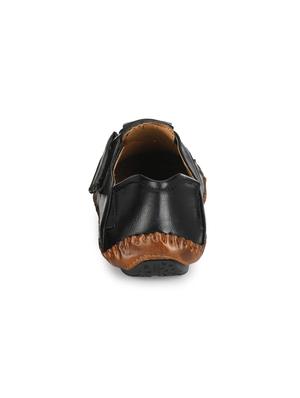 black back strap sandals - 17175060 - Standard Image - 3