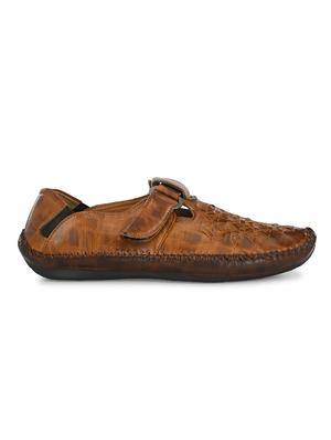 tan back strap sandals - 17175062 - Standard Image - 2
