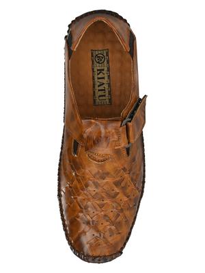 tan back strap sandals - 17175062 - Standard Image - 4