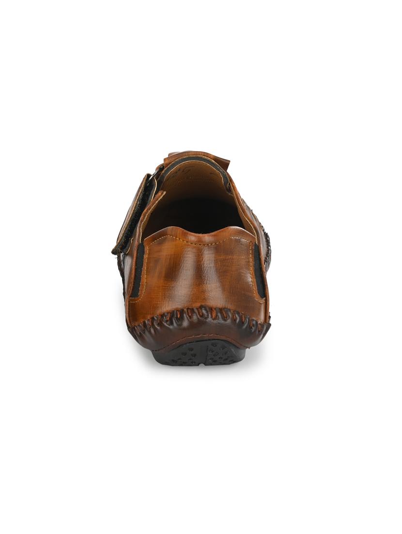 tan back strap sandals - 17175062 - Zoom Image - 3