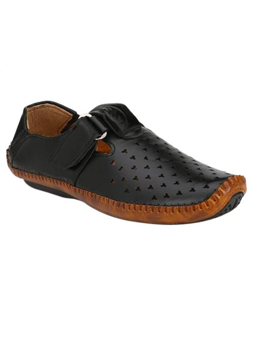 black back strap sandals - 17175065 - Standard Image - 1