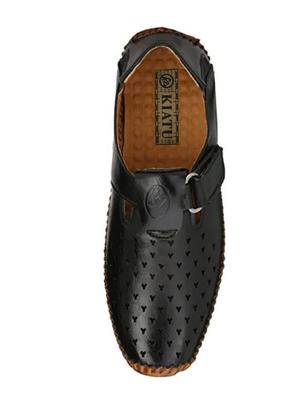 black back strap sandals - 17175065 - Standard Image - 3