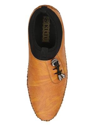 beige slip on loafers - 17175079 - Standard Image - 4