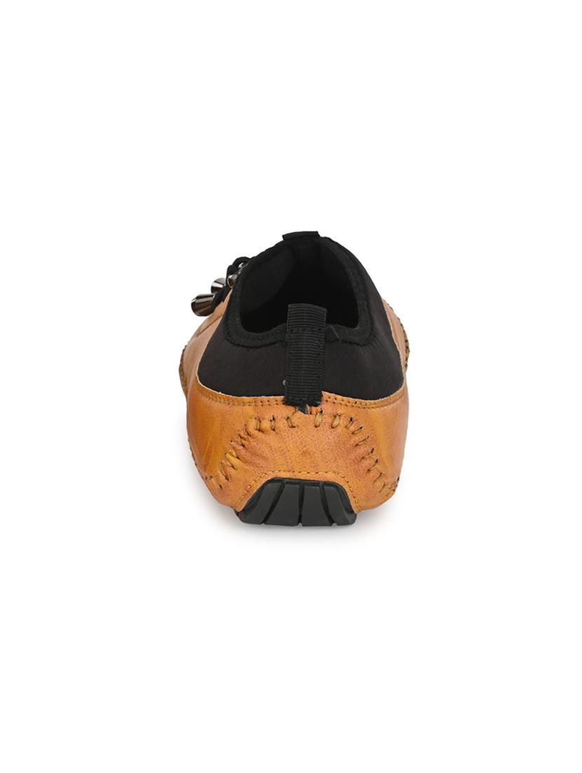 beige slip on loafers - 17175079 - Zoom Image - 3