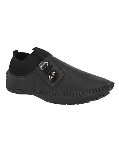 black slip on loafers - 17175081 - Standard Image - 1