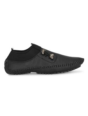 black slip on loafers - 17175081 - Standard Image - 2