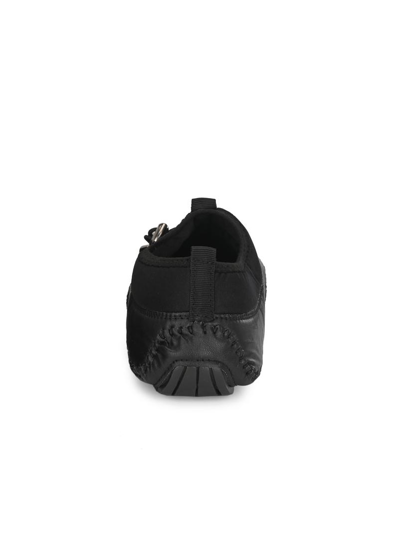 black slip on loafers - 17175081 - Zoom Image - 3
