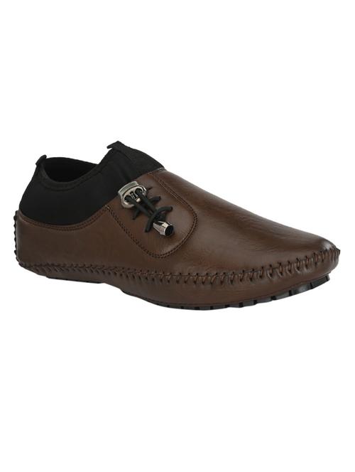 brown slip on loafers - 17175082 - Standard Image - 1