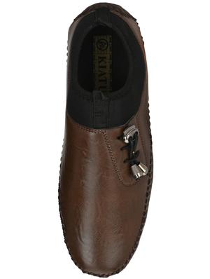brown slip on loafers - 17175082 - Standard Image - 4