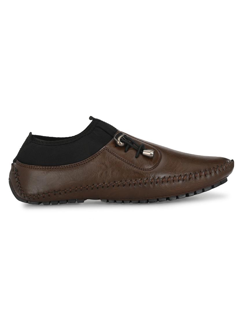 brown slip on loafers - 17175082 - Zoom Image - 2