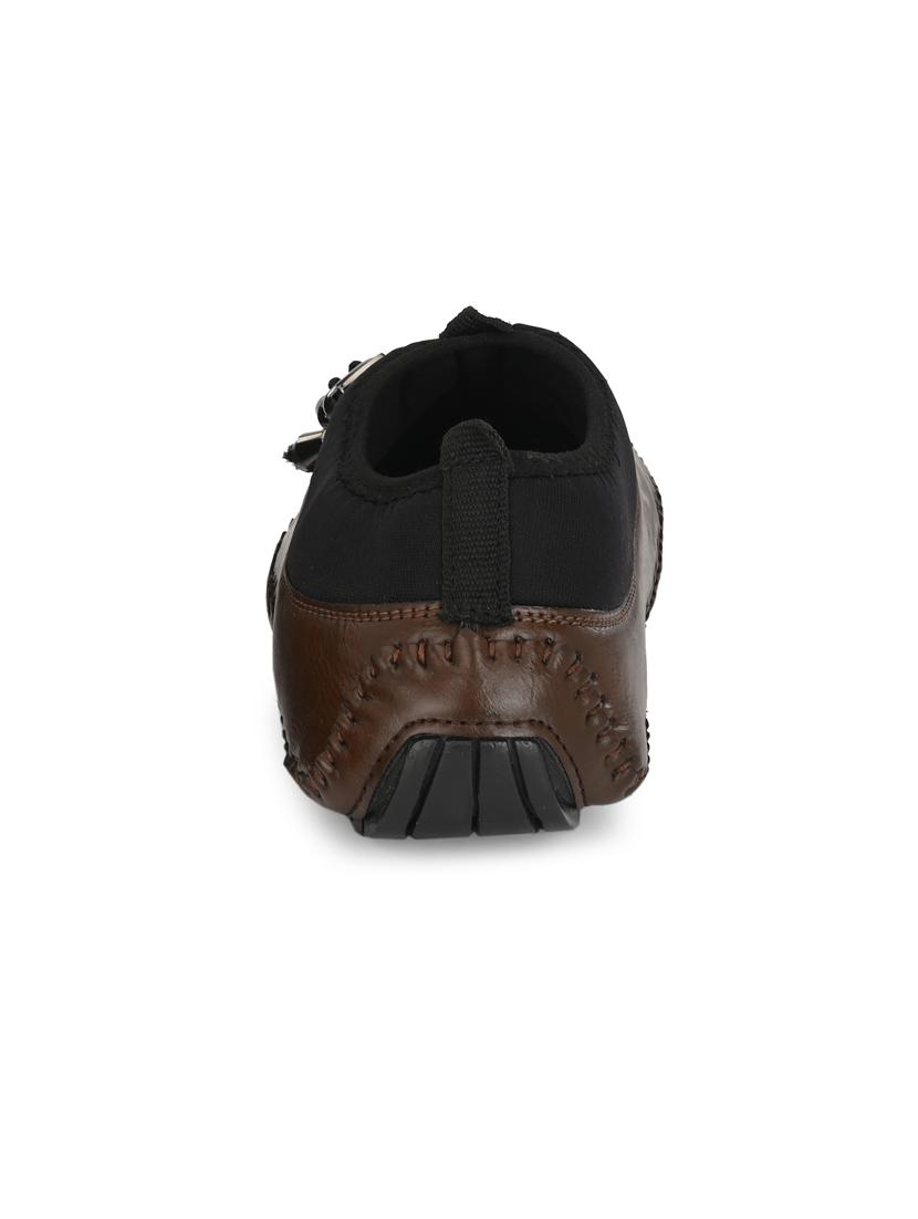 brown slip on loafers - 17175082 - Zoom Image - 3