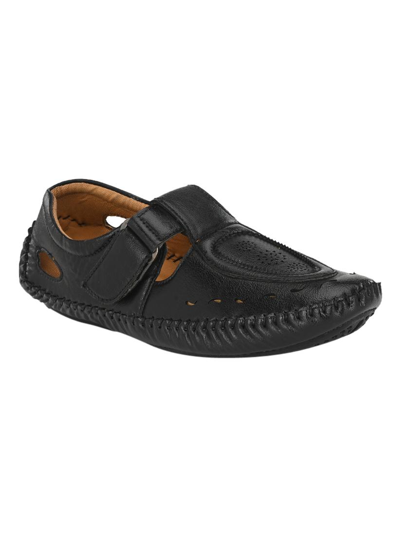 black slip on sandals - 17175083 - Zoom Image - 1