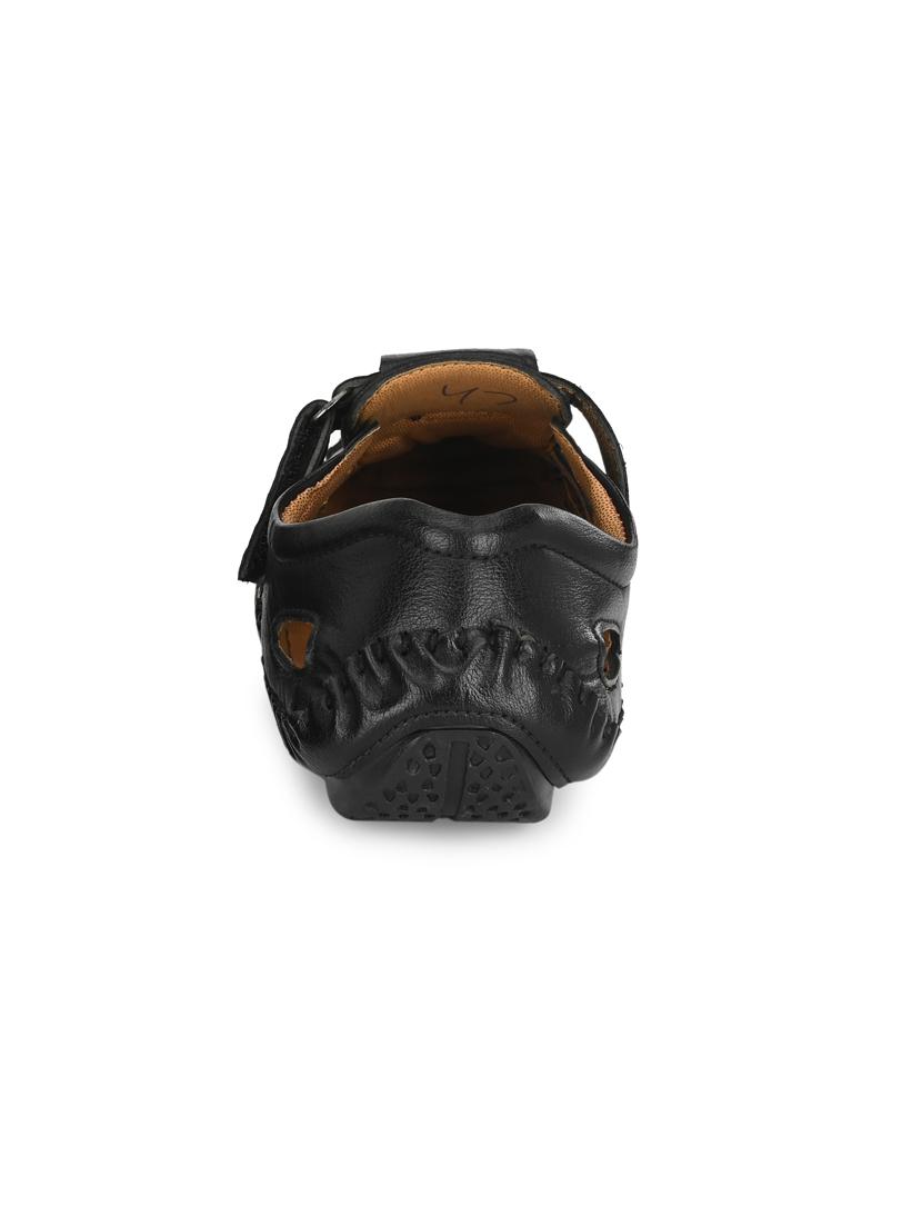 black slip on sandals - 17175085 - Zoom Image - 3