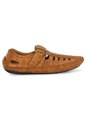 tan slip on sandals - 17175087 - Standard Image - 2