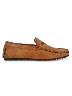 tan slip on loafers - 17175090 - Standard Image - 2