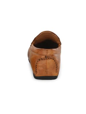 tan slip on loafers - 17175090 - Standard Image - 3