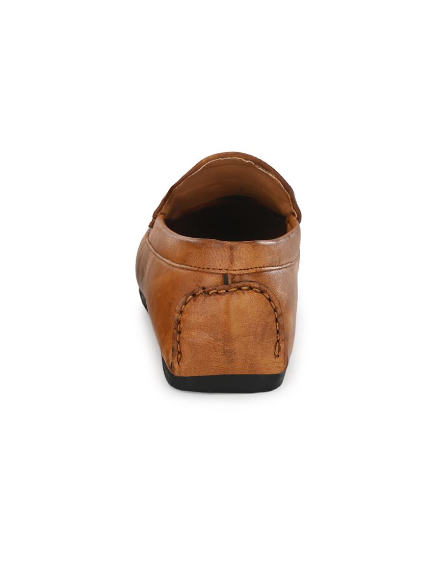 tan slip on loafers - 17175090 - Zoom Image - 3